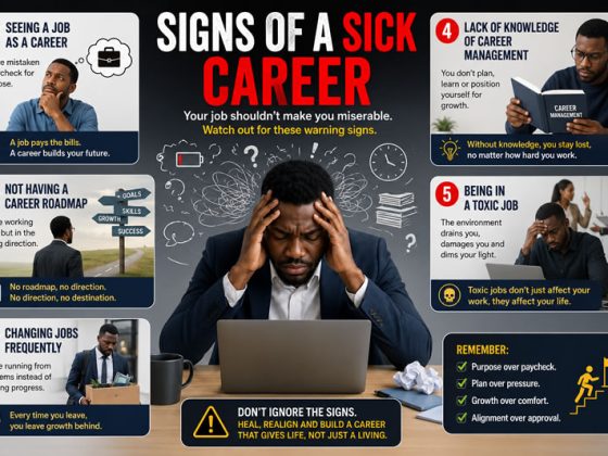 SIGNS OF SICK CAREER